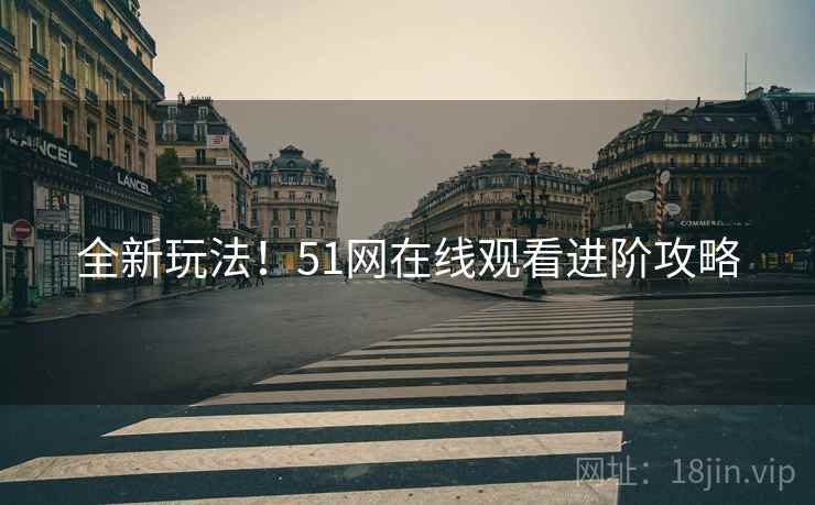 全新玩法！51网在线观看进阶攻略